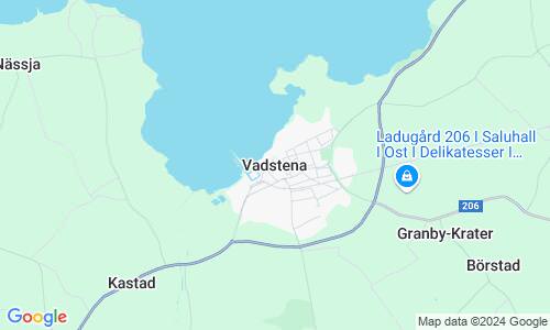 Ausschnitt der Weltkarte zu Vadstena