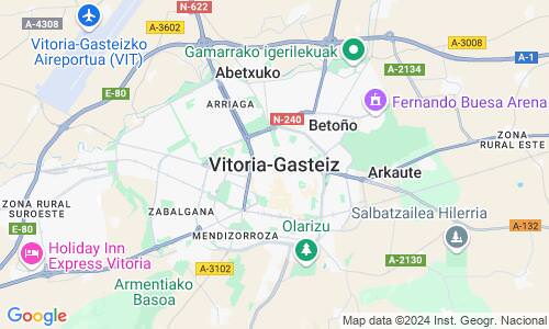 Ausschnitt der Weltkarte zu Vitoria