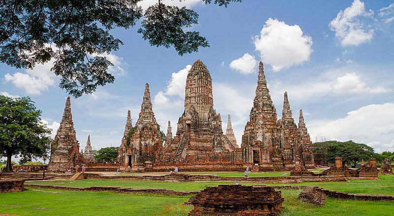 Ayutthaya Reiseziel Foto