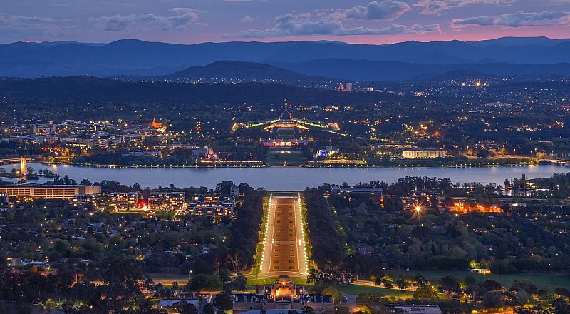 Canberra Reiseziel Foto