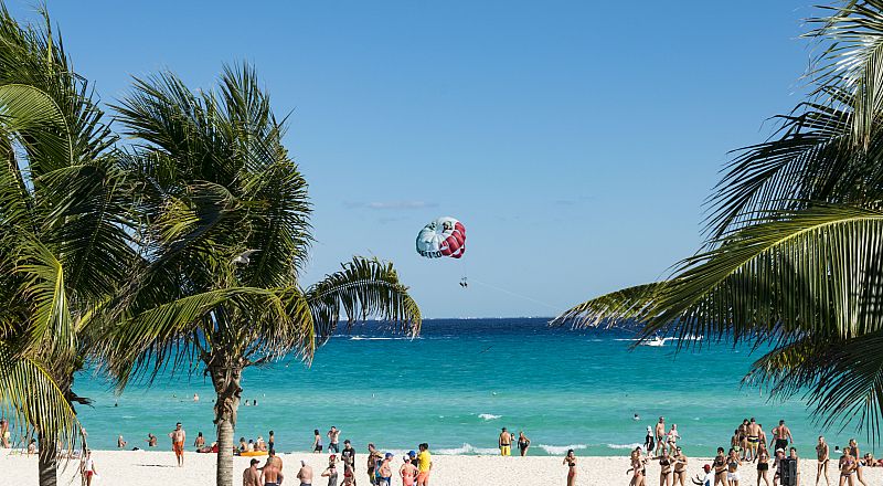 Cancún Reiseziel Foto