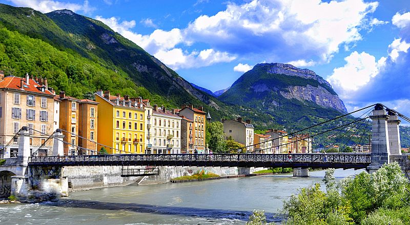 Grenoble Reiseziel Foto