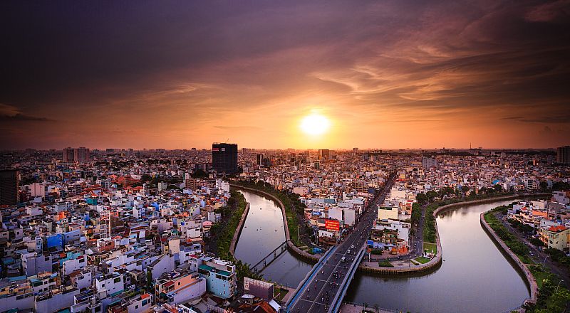 Ho-Chi-Minh-Stadt Reiseziel Foto