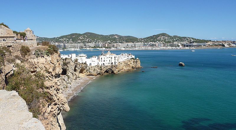 Ibiza-Stadt Reiseziel Foto