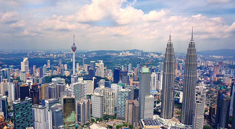 Kuala Lumpur Reiseziel Foto