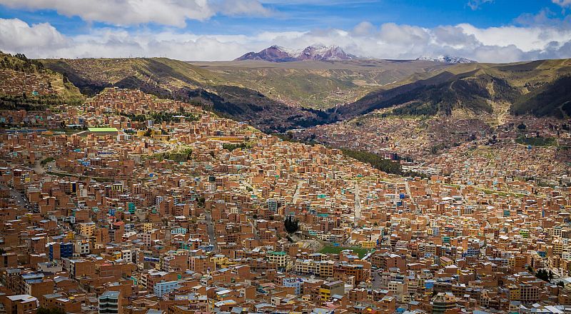 La Paz Reiseziel Foto