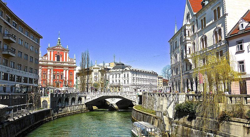 Ljubljana Reiseziel Foto