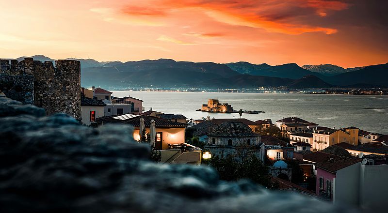 Nafplion Reiseziel Foto