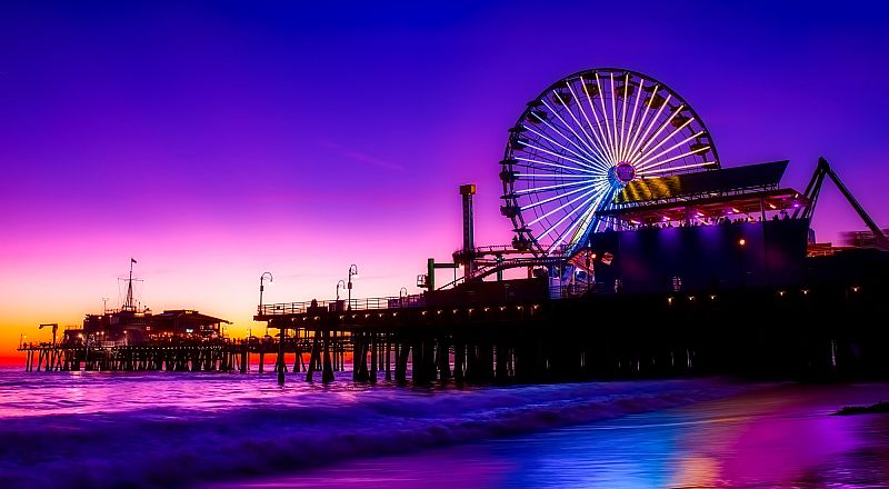Santa Monica Reiseziel Foto