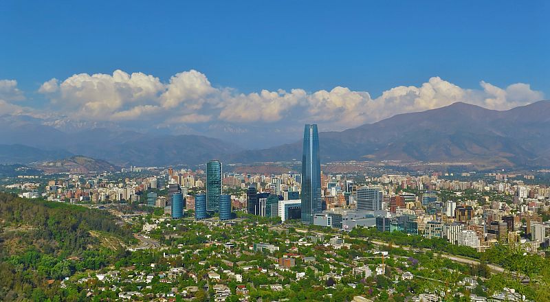 Santiago de Chile Reiseziel Foto