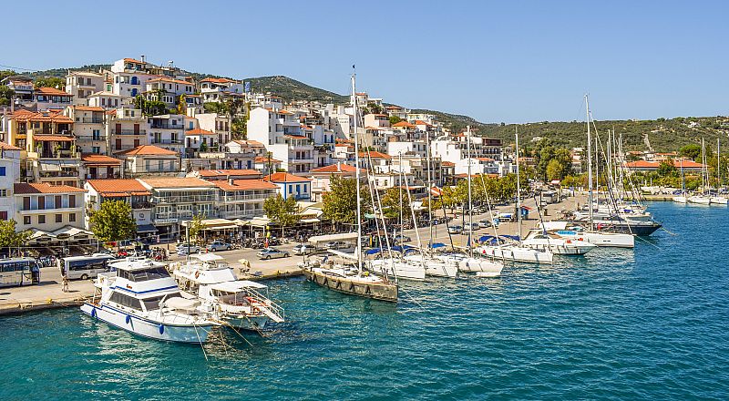 Skiathos Reiseziel Foto