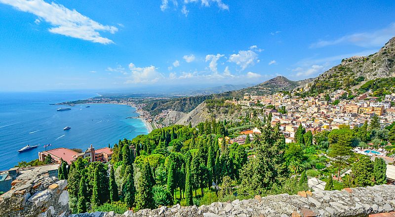 Taormina Reiseziel Foto
