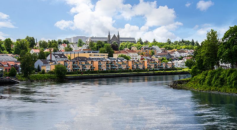 Trondheim Reiseziel Foto