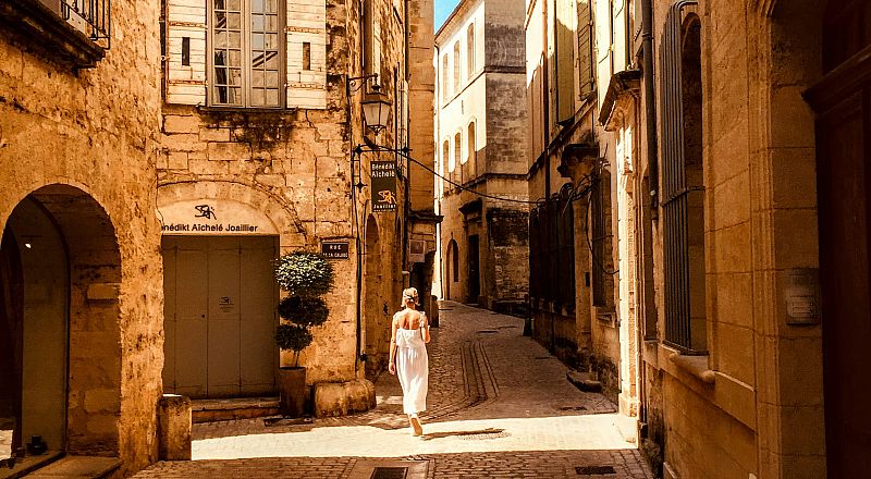 Uzès Reiseziel Foto